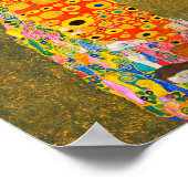 グスタフクリムト希望II、ダイフンングII ポスター (角)