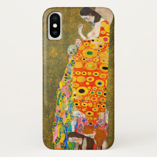 グスタフクリムト希望II、ダイフンングII Case-Mate iPhoneケース (裏面)