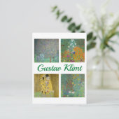 グスタフクリムト最高傑作 ポストカード (スタンド正面)