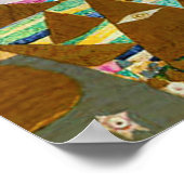 グスタフクリムト期待ポスター ポスター (角)