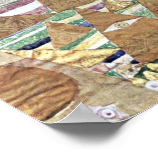 グスタフクリムト期待 ポスター (角)