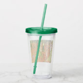 グスタフクリムト樺の木ツリー アクリルタンブラー (裏面)