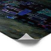 グスタフクリムト死と生命 ポスター (角)