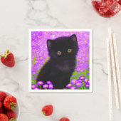 グスタフクリムト猫 スタンダードカクテルナプキン (インサイチュ)