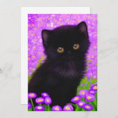 グスタフクリムト猫 セーブザデート (正面/裏面)