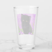 グスタフクリムト猫 タンブラーグラス (裏面)