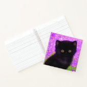 グスタフクリムト猫 ノートブック (内部)