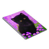 グスタフクリムト猫 ノートブック (右側)