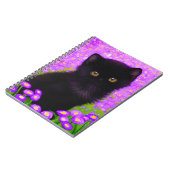 グスタフクリムト猫 ノートブック (左側)