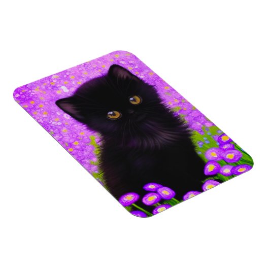 グスタフクリムト猫 マグネット (右側)