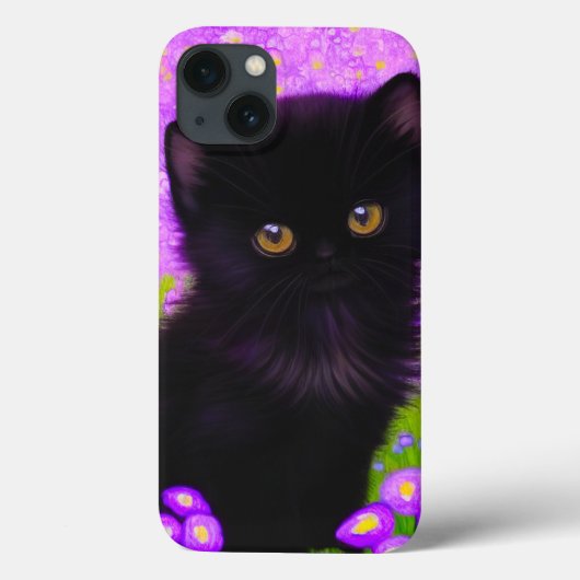 グスタフクリムト猫 Case-Mate iPhoneケース (裏面)