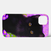 グスタフクリムト猫 Case-Mate iPhoneケース (裏面 (横))