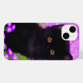 グスタフクリムト猫 Case-Mate iPhoneケース (裏面 (横))