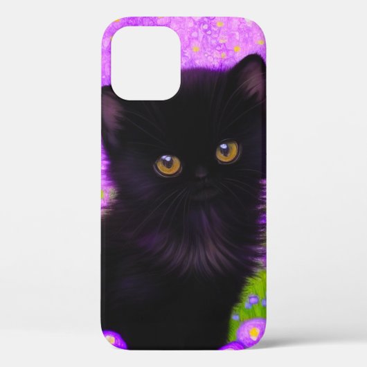 グスタフクリムト猫 Case-Mate iPhoneケース (裏面)