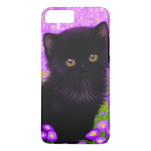 グスタフクリムト猫 Case-Mate iPhoneケース (裏面)