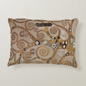 グスタフクリムト絵画の「生命の木」(1909年) アクセントクッション (裏面)