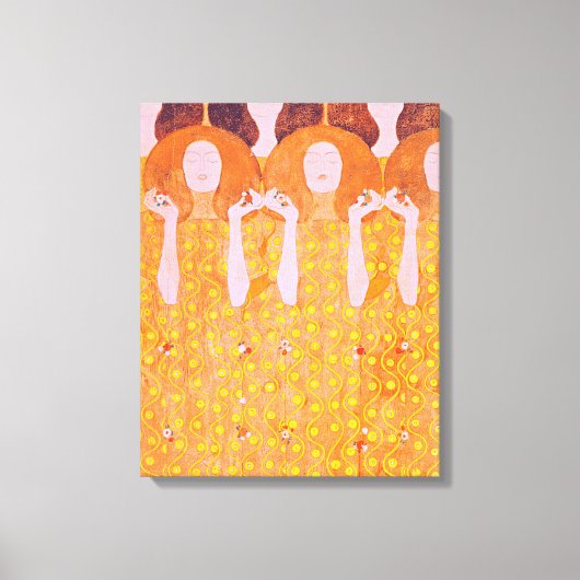 グスタフクリムト絵画ズ キャンバスプリント (正面)