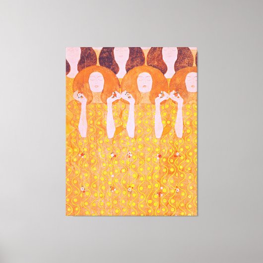 グスタフクリムト絵画ズ キャンバスプリント (正面)