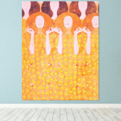 グスタフクリムト絵画ズ キャンバスプリント (インサイチュ (ウッドフロア))