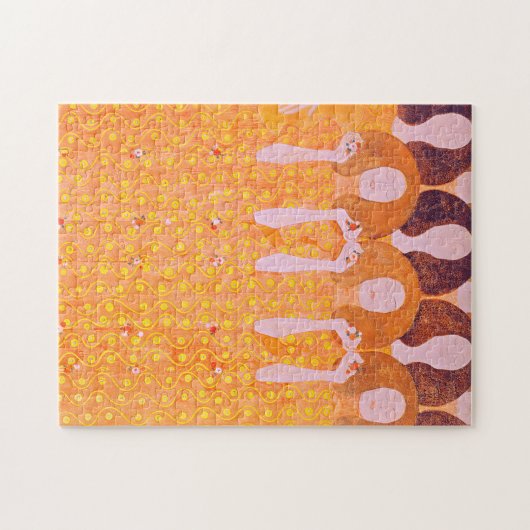 グスタフクリムト絵画ズ ジグソーパズル (横)