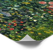 グスタフクリムト「ひまわり」 ポスター (角)