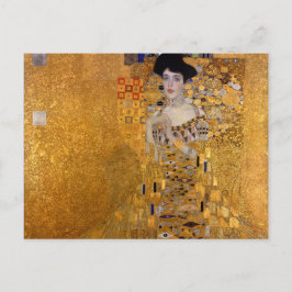 グスタフクリムト,アデレ,アールヌーボー,デコ,金ゴールド,絵画 ポストカード