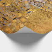 グスタフクリムト,アデレ,アールヌーボー,デコ,金ゴールド,絵画 ラッピングペーパー (角)