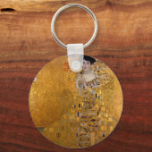 グスタフクリムト//アデレ・ブロッホ・バウアーポートレート。 キーホルダー (正面)