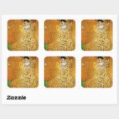 グスタフクリムト – アデレ・ブロッホ・バウアーポートレート スクエアシール (シート)