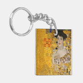 グスタフクリムト – アデレ・ブロッホ・バウアーIポートレート キーホルダー (正面左)
