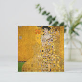 グスタフクリムト – アデレ・ブロッホ・バウアーIポートレート 招待状 (スタンド正面)