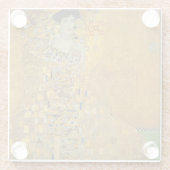 グスタフクリムト – アデレ・ブロッホ・バウアーI ガラスコースター (裏面)