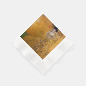 グスタフクリムト – アデレ・ブロッホ・バウアーI. 縁ありカクテルナプキン (角)