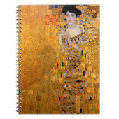 グスタフクリムト「アデレ」ポートレートヴィンテージ ノートブック (正面)