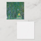 グスタフクリムト – アベニューインザパークシュロスカマー ノートカード (正面/裏面)