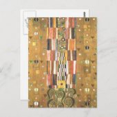 グスタフクリムト～アントウルフフフフフフュールデンワンドフリ ポストカード (正面/裏面)