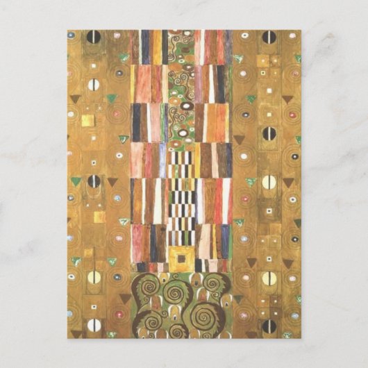 グスタフクリムト～アントウルフフフフフフュールデンワンドフリ ポストカード (正面)