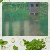 グスタフクリムト – ウォーターキャッスル キッチンタオル (折り畳み)