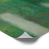 グスタフクリムト – ウォーターキャッスル ポスター (角)