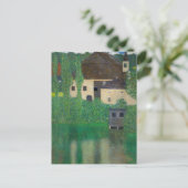 グスタフクリムト – ウォーターキャッスル ポストカード (スタンド正面)