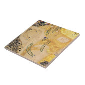 グスタフクリムト – ウォーターヘビI タイル (側面)