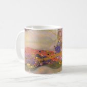グスタフクリムト – ウォーターヘビII コーヒーマグカップ (正面左)