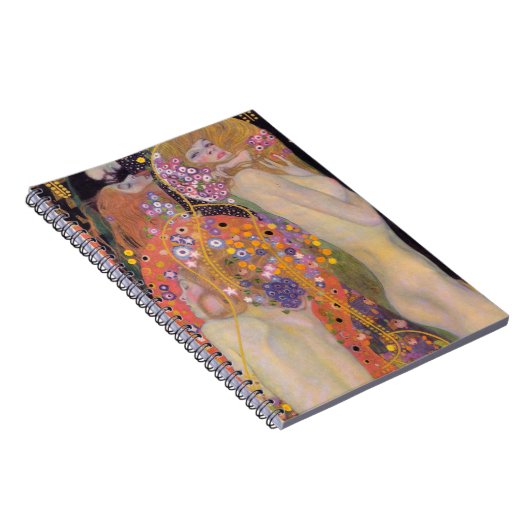 グスタフクリムト – ウォーターヘビII ノートブック (右側)