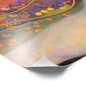 グスタフクリムト – ウォーターヘビII フォトプリント            (角)