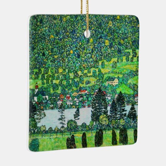 グスタフクリムト – ウンテラハのマウンテンスロープ セラミックオーナメント (右)