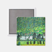 グスタフクリムト – ウンテラハのマウンテンスロープ マグネット (正面/裏面)