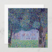 グスタフクリムト – オーストリアの農家 サンキューカード (正面/裏面)