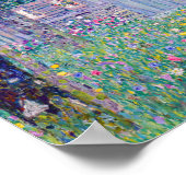 グスタフクリムト – オーストリアの農家 ポスター (角)