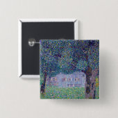 グスタフクリムト – オーストリアの農家 缶バッジ (正面&裏面)