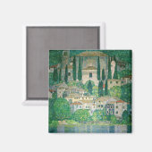 グスタフクリムト – カソンの教会 マグネット (正面/裏面)